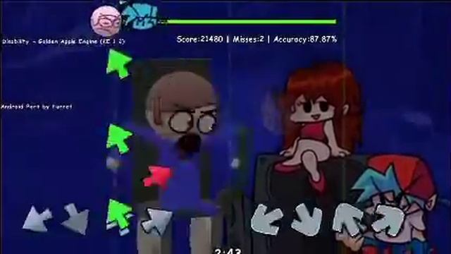 FNF GOLDEN APPLE ANDROID (game baja,game alta) смотреть онлайн