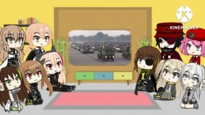 gacha girl's frontline reacto Thailand Army - The Best Hell March HD