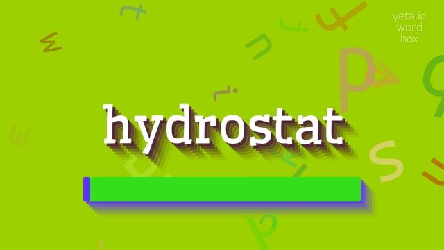 HOW TO SAY HYDROSTAT? #hydrostat смотреть онлайн