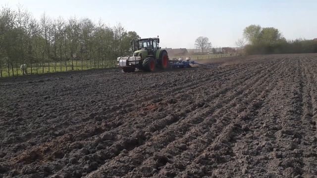 Seeding Maize/ Mais Zaaien 2020 Claas Arion 640 + Monosem 8 Rijer Pleizier en Timmer Nijkerk смотреть онлайн