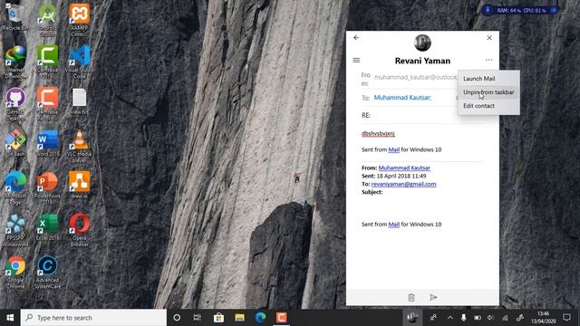 Trik Windows 10 Jarang Diketahui Orang - Cara Mengirim Email dan Chatting Tanpa Perlu Buka Browser смотреть онлайн