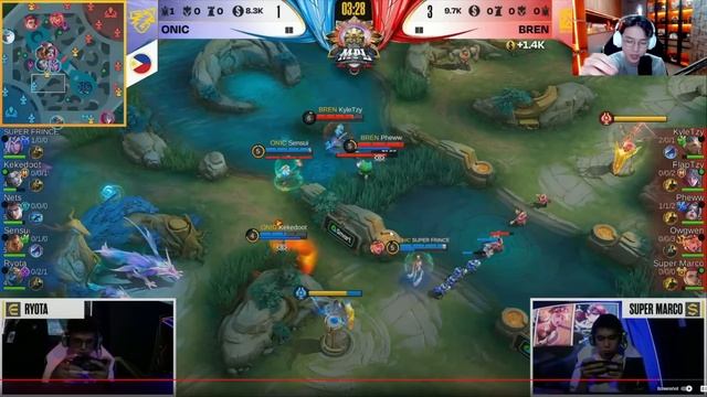 ONIC BEAT BRENN????|MPL PH IS UNPREDICTABLEEE!|BREN Vs ONIC PH Game 1 Match Analysis смотреть онлайн