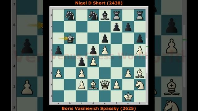 Spassky checkmates Nigel Short || 1982 || England смотреть онлайн