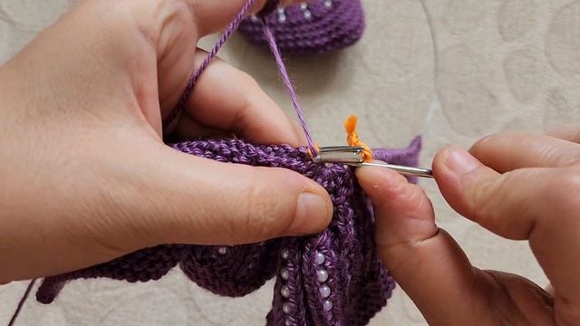 İki şiş dikişsiz incili çeyizlik patik modeli ✅️ #dikişsizikişişpatik ✅️ @divapatik смотреть онлайн