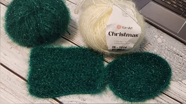 Мочалки для кухни из пряжи кристмас смотреть онлайн