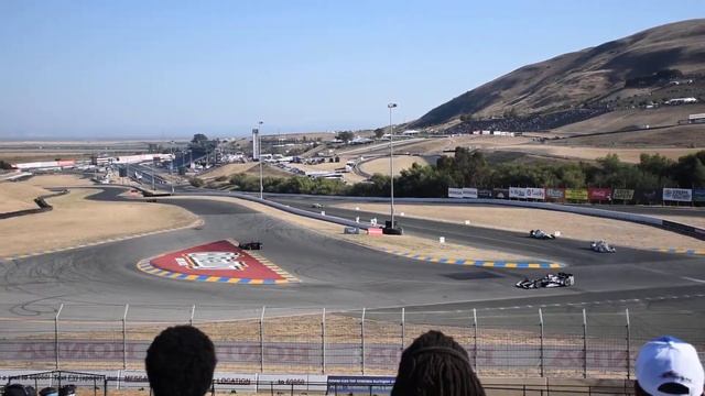 GoPro Grand Prix of Sonoma - Race Continues Under Green From Turn 7 Grandstand смотреть онлайн