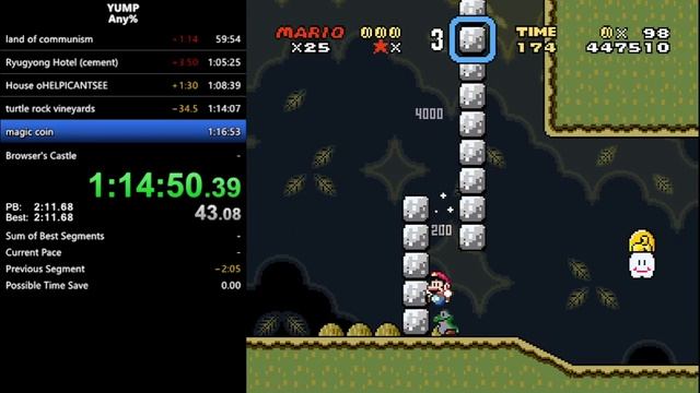 YUMP - Any% in 2:24:33 [First run] смотреть онлайн