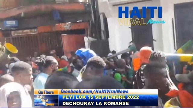 🔴Peyi Lock 15 Septembre 2022: Gro Protestasyon nan Lari Pòtoprens – Tansyon Lari a 15 Septembre 202 смотреть онлайн