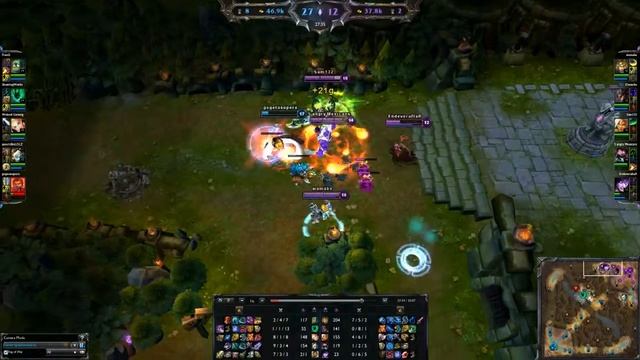 Garen epic escape from 5 enemies - League Of Legends gameplay - GogetaSuperx смотреть онлайн