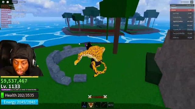 Trolling Noobs With OVERPOWERED LEOPARD FRUIT in Blox Fruits.. смотреть онлайн