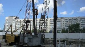 RDK crane diesel start and work