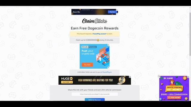 Актуальные на 2024 Dogecoin (DODGE) крипто краны которые платят!