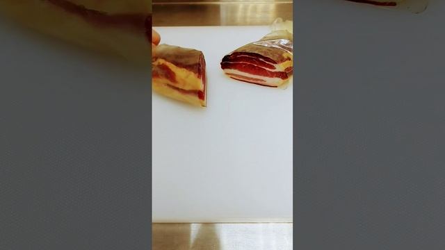 Домашний сырокопченый бекон. смотреть онлайн