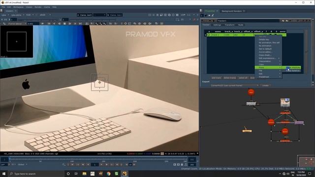 Nuke tutorial || How to get 2d track from 3d camera tracker in Nuke || Reconcile3D Node [HINDI] смотреть онлайн