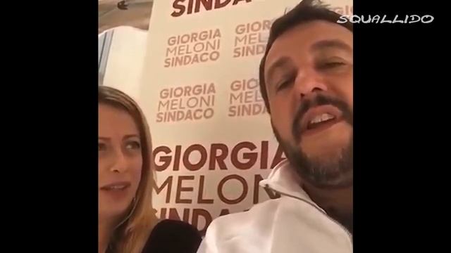 Salvini e Meloni, una live facebook finita male. смотреть онлайн
