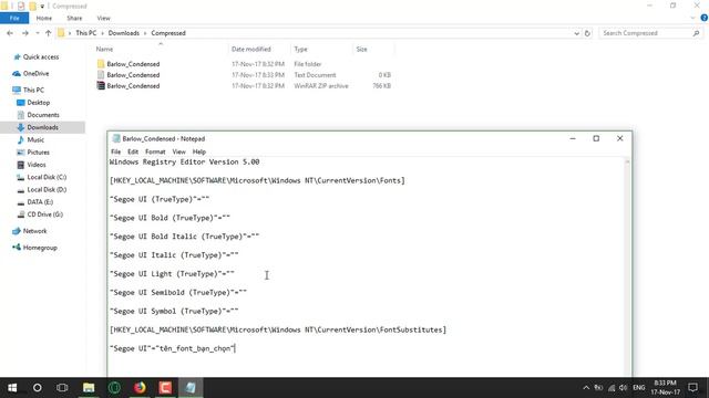 How to change the default system font on Windows 10 смотреть онлайн
