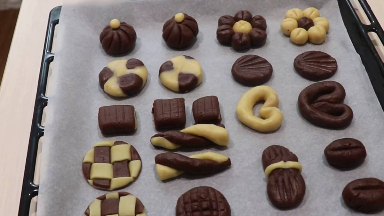 10 СПОСОБОВ Формирования Песочного Печенья. смотреть онлайн