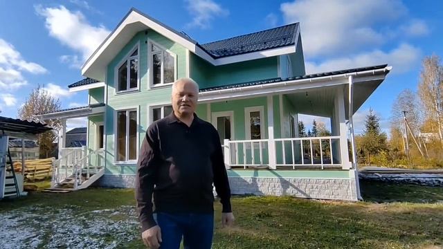 Посадников Остров - видеообзор о строительстве дома. смотреть онлайн