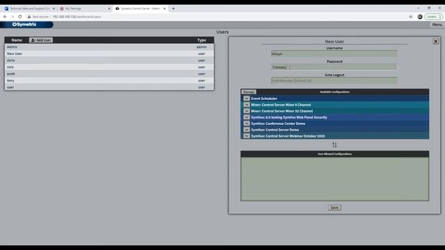 Symetrix Webinars — Control Server смотреть онлайн