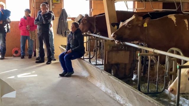 Guy Parmelin Zu Besuch Im Stall Bei Familie Stucki