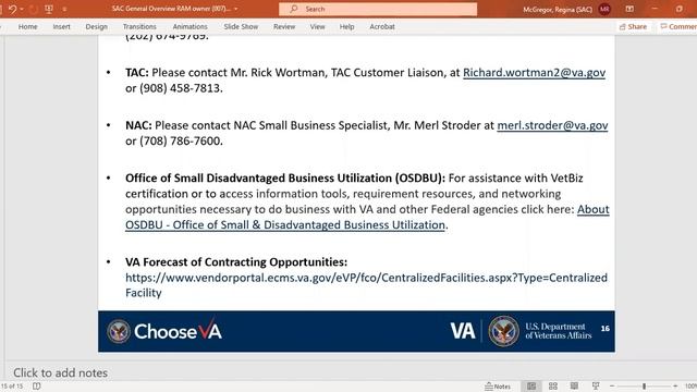 Doing Business With The Department Of Veteran Affairs