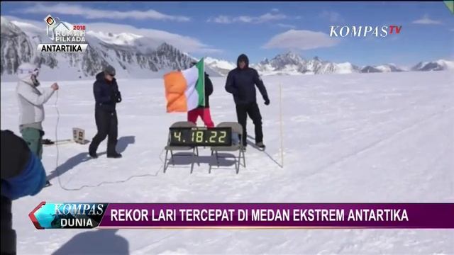 Rekor Lari Tercepat di Tengah Suhu -20 Celcius смотреть онлайн