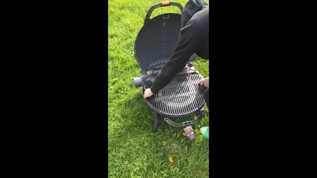 Газовый гриль O-GRILL 700T серый