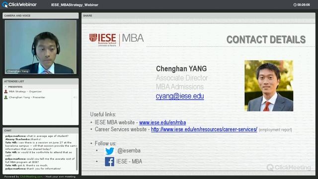 IESE Business School: Truly Global Scope