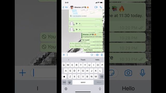 How To Unsend Messages On WhatsApp iPhone смотреть онлайн