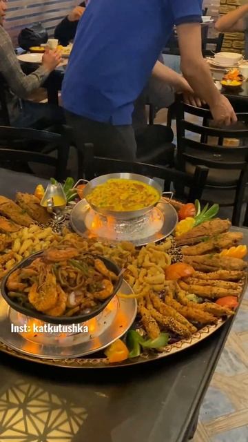 Как вам такая рыбная тарелка? Египет. Хургада смотреть онлайн