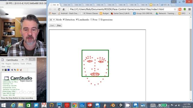 Index1 Sample - Intel RealSense HTML5 Tutorial смотреть онлайн