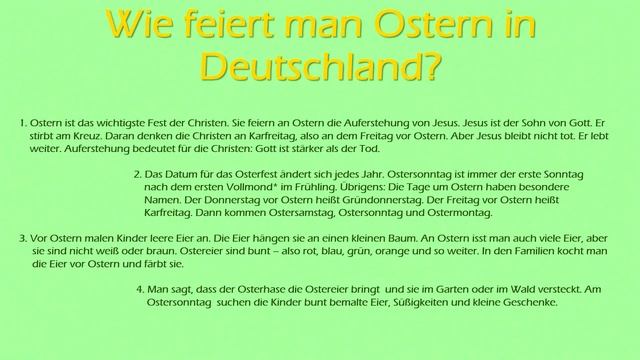 Німецька мова 8 клас Frühlingsfeste in Deutschland / Весняні свята смотреть онлайн