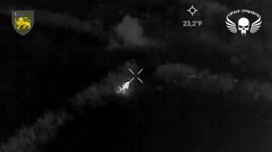 ДРОН «БАБА ЯГА» навідався в ночі до воїнів рф з подарунками