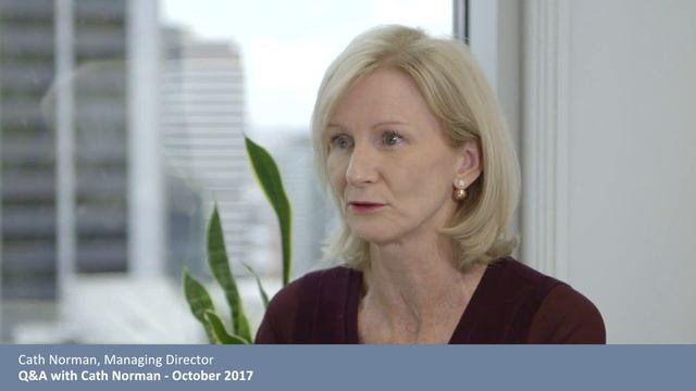 Q&A With Cath Norman - October 2017