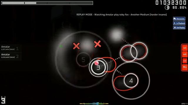 osu! [Pass] toby fox - Another Medium [harder insane] смотреть онлайн