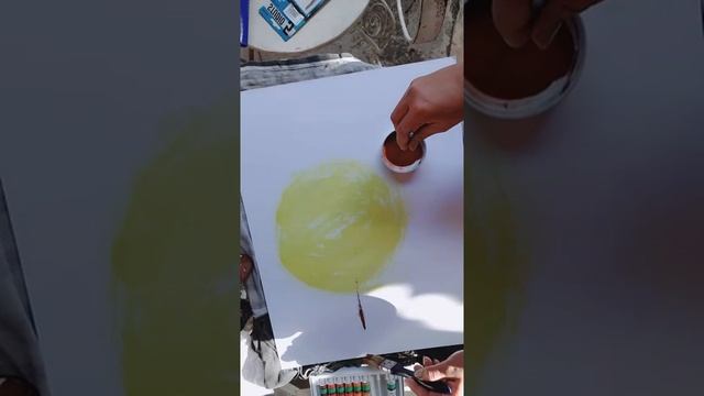 Painting / abstract / poster paint / demonstrate brushes / смотреть онлайн