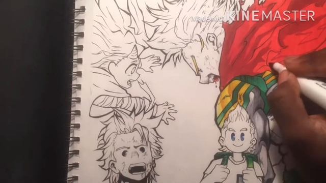 Mirio and eri drawing ( my hero academia) смотреть онлайн