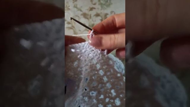 Ажурный узор крючком смотреть онлайн
