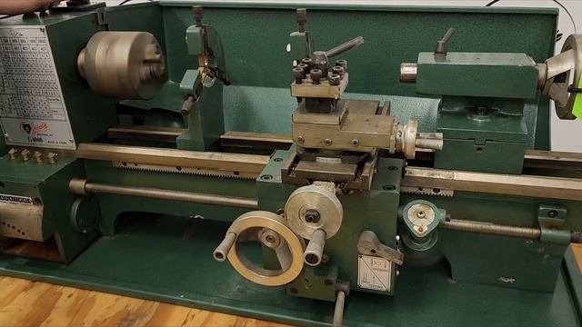 Grizzly Model G4000 Benchtop Lathe. смотреть онлайн
