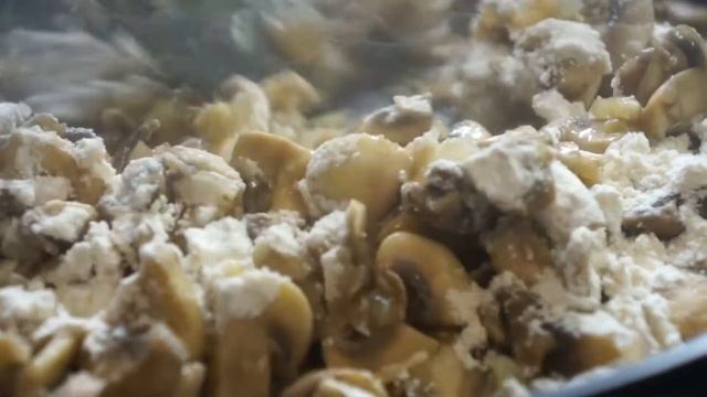 Mushrooms Julienne. Сlassic Recipe! Easy & Tasty! Try It!