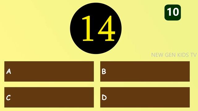 Numbers From 1 to 20 Quiz смотреть онлайн
