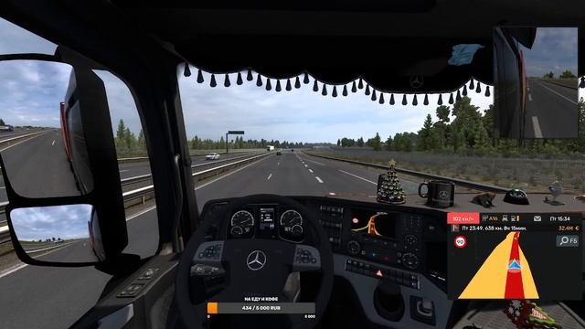 Euro Truck Simulator 2 творог в Испанию смотреть онлайн