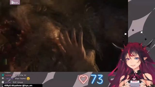 Зомби сзади напугал IRyS [Hololive Ru Sub] смотреть онлайн