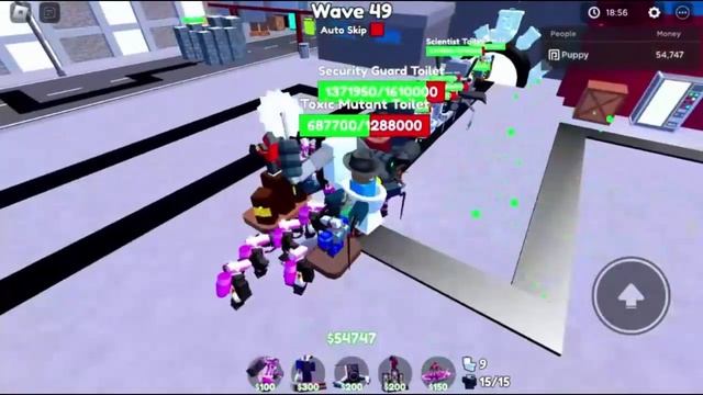 I Beat Nightmare Mode With Cupid Camerawoman in Toilet Tower Defense Roblox смотреть онлайн