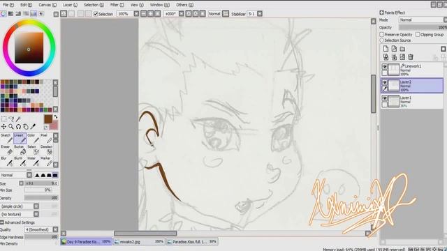 XxmimixX2's Speed Inking: Paradise Kiss Chibis! смотреть онлайн