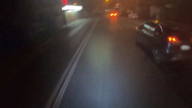 GACIRON V9D 1800 Lumens Drizzle Night TEST - Dualtron Thunder - GoPro 7 Black смотреть онлайн