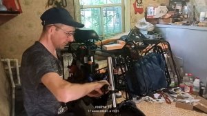 Kugoo kirin v3 pro + как убрать люфт и скрип вилки с рулевой колонкой.