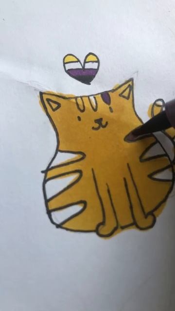 day five of the pride animals series. | non binary cat смотреть онлайн