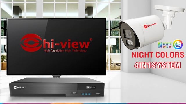 กล้องวงจรปิดภาพเป็นสี 24 ชม.NIGHT COLOR CAMERA Hiview смотреть онлайн