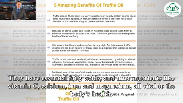 Health Benefits Of Truffle Mushrooms | Fitness For Life